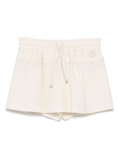 Moncler textured mini skirt - Neutrals - zdjęcie produktu nr 1