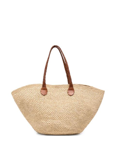 DRAGON DIFFUSION x Sovani Brunella woven tote bag - Brown - zdjęcie produktu nr 1