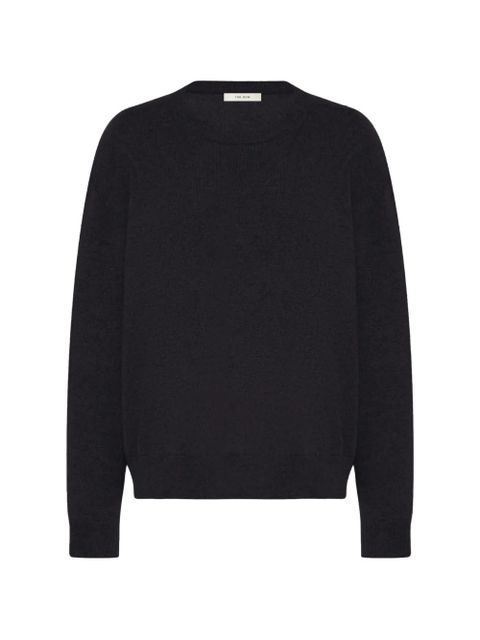The Row crew neck cashmere sweater - Black - zdjęcie produktu nr 1