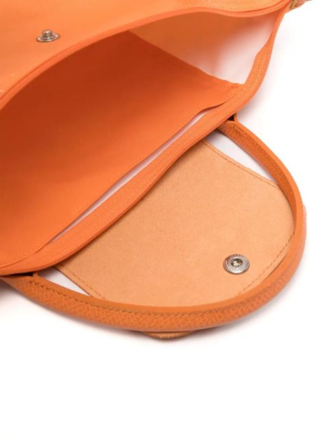Longchamp small Le Pliage Green tote bag - Orange