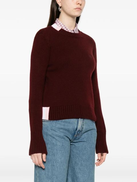 LOEWE round-neck sweater - Red