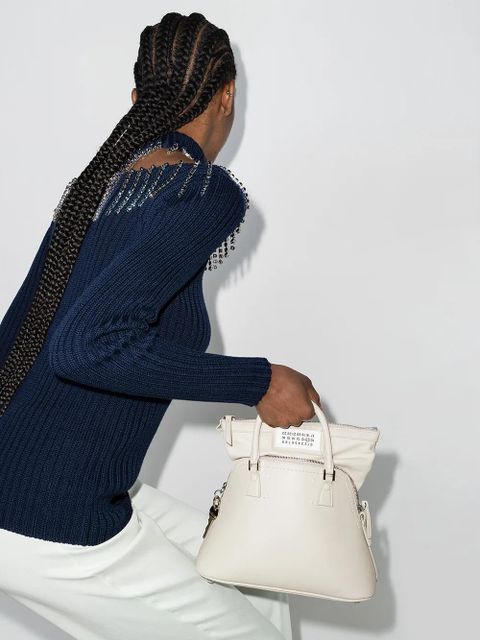 Maison Margiela mini 5AC Classique top-handle bag - Neutrals - zdjęcie produktu nr 2