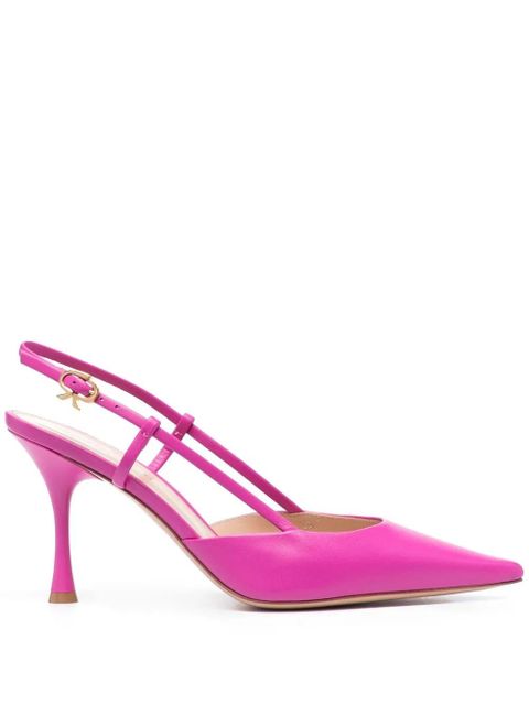 Gianvito Rossi Ascent 85mm slingback pumps - Pink - zdjęcie produktu nr 1