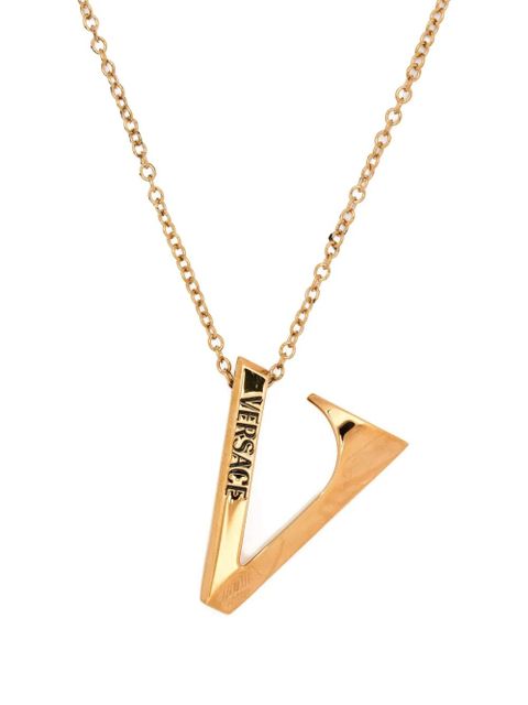 Versace V-pendant necklace - Gold - zdjęcie produktu nr 2