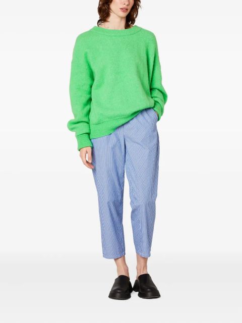 American Vintage Zatybay striped drawstring trousers - Blue - zdjęcie produktu nr 2