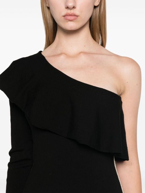 PUCCI one-shoulder mini dress - Black