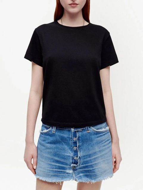 RE/DONE basic short-sleeved T-shirt - Black - zdjęcie produktu nr 2