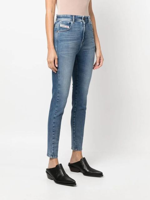 Diesel 1984 Slandy-High 09D62 skinny jeans - Blue