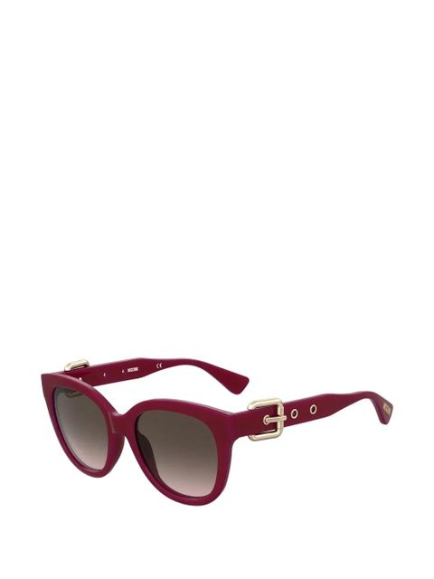 Moschino square-buckle sunglasses - Red - zdjęcie produktu nr 2