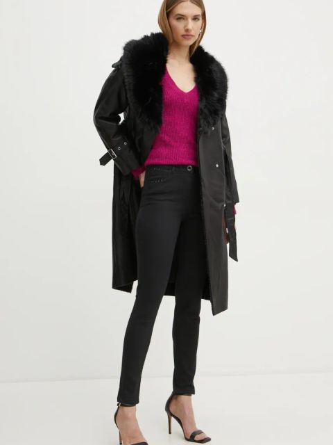 Morgan sweter z domieszką wełny MATILD3 damski kolor różowy MATILD3