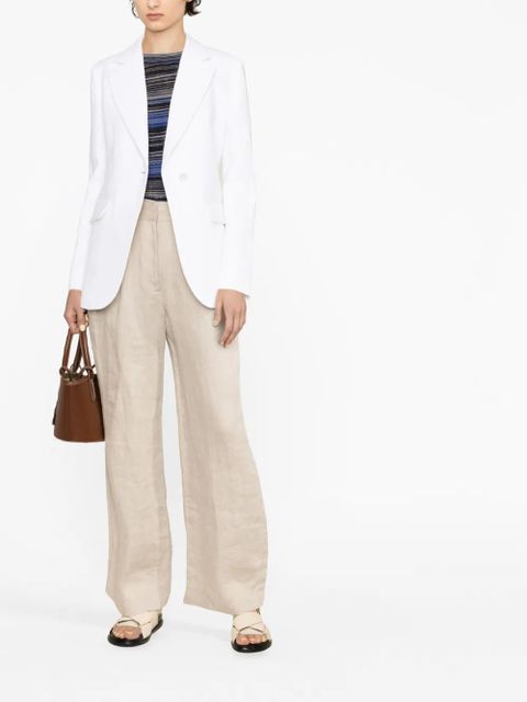 Chloé single-breasted blazer - White - zdjęcie produktu nr 2