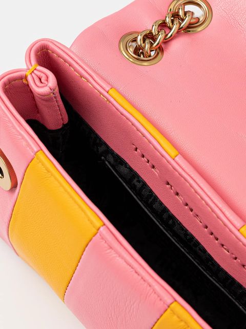 Kurt Geiger London torebka skórzana KENSINGTON kolor różowy 3582257109