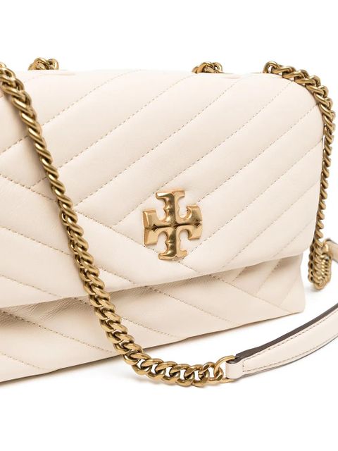Tory Burch small Kira Chevron Convertible shoulder bag - Neutrals