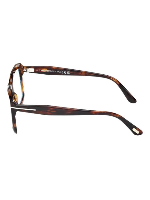 TOM FORD Eyewear square-frame glasses - Brown - zdjęcie produktu nr 2
