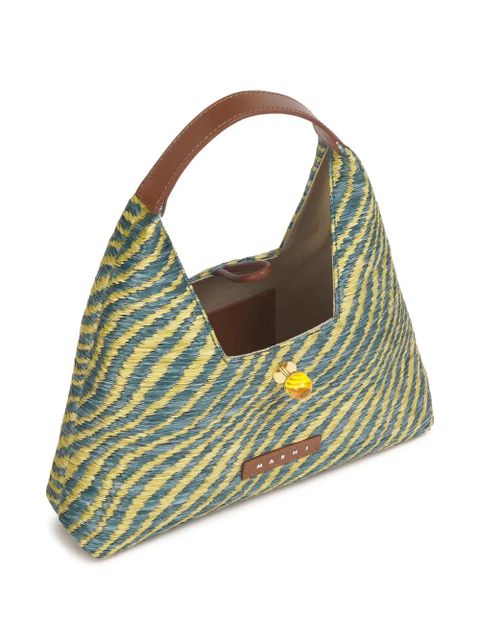 Marni trapeze wavy mini bag - Green