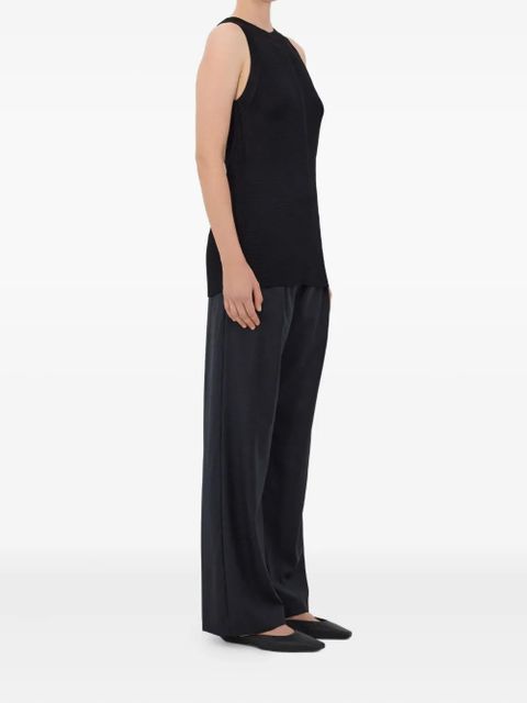 LouLou de Saison Ohana knitted sleeveless top - Black