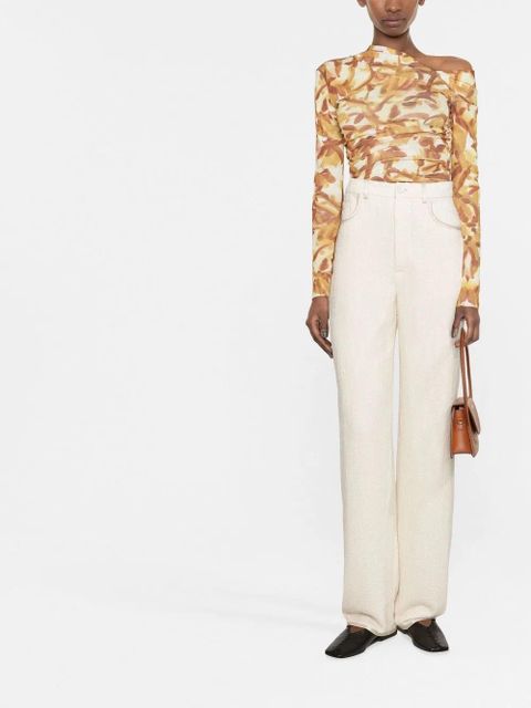 Nanushka straight-leg trousers - Neutrals - zdjęcie produktu nr 2