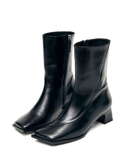 ALOHAS square-toe boots - Black