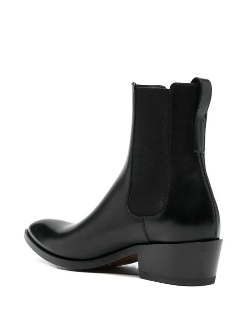 TOM FORD pointed-toe chelsea boots - Black