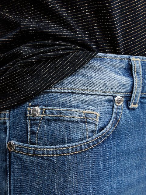 Silvian Heach jeansy KUMAR damskie high waist GPA25407JE