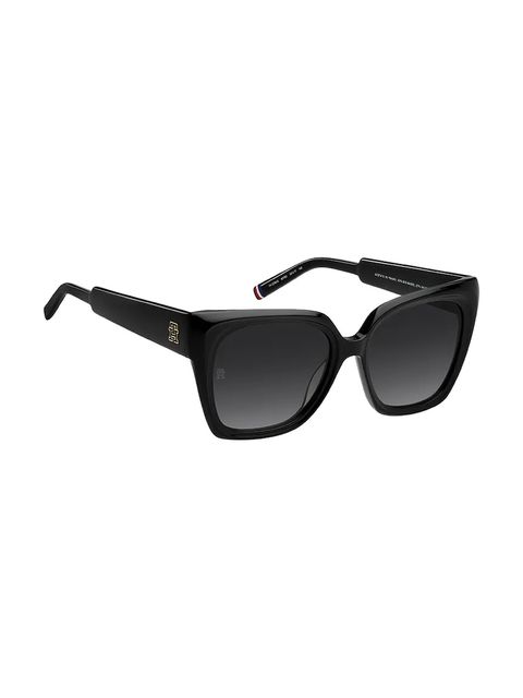 Tommy Hilfiger okulary przeciwsłoneczne damskie kolor czarny TH 2285/S