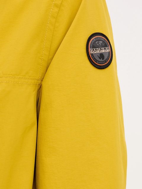Napapijri kurtka Rainforest kolor żółty przejściowa NP0A4GM6Y1O1