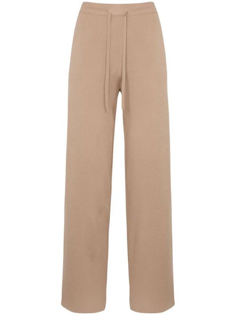 Yves Salomon knitted trousers - Neutrals - zdjęcie produktu nr 1