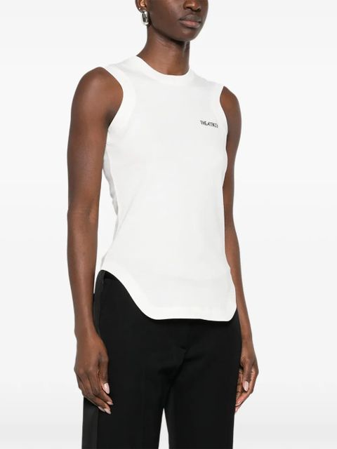 The Attico Reese cut out tank top - White - zdjęcie produktu nr 2