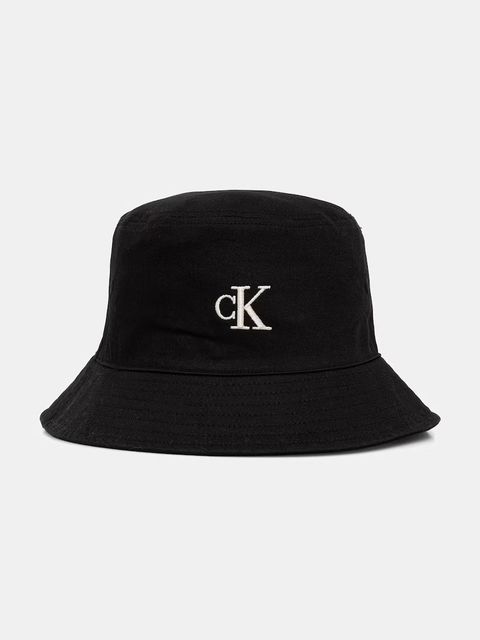 Calvin Klein kapelusz bucket damski bawełniany - zdjęcie produktu nr 1