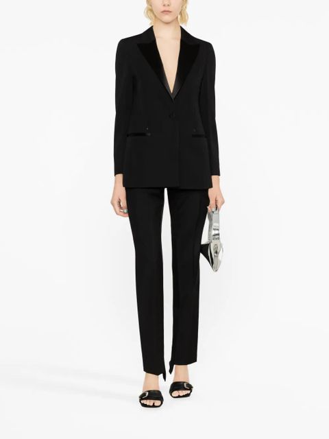 Givenchy single-breasted wool blazer - Black - zdjęcie produktu nr 2