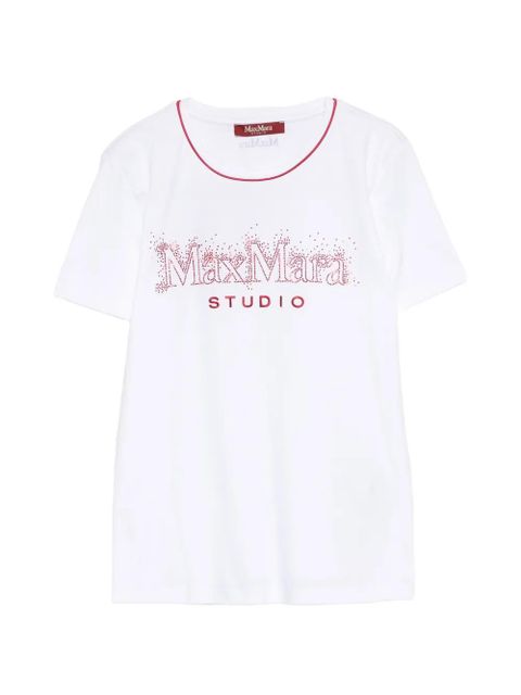 Max Mara logo T-shirt - White - zdjęcie produktu nr 1