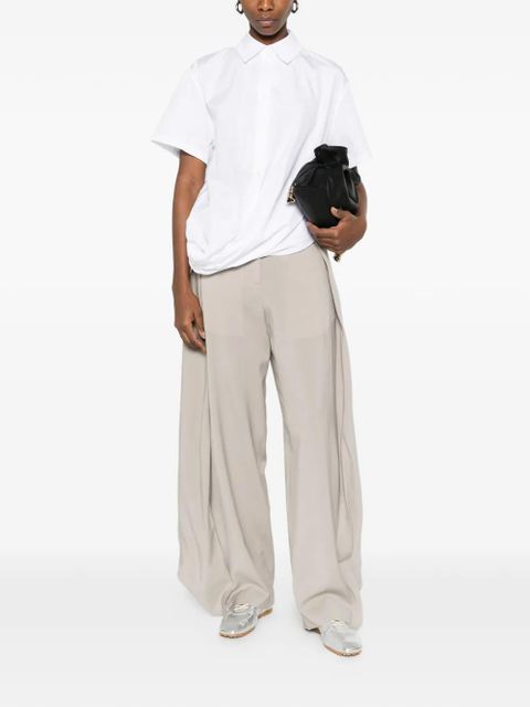 LOEWE pleated trousers - Neutrals - zdjęcie produktu nr 2