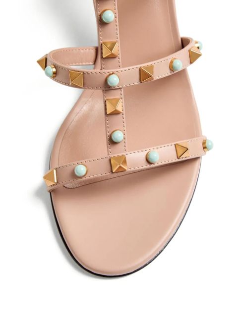 Valentino Garavani 60mm Rockstud embellished sandals - Pink