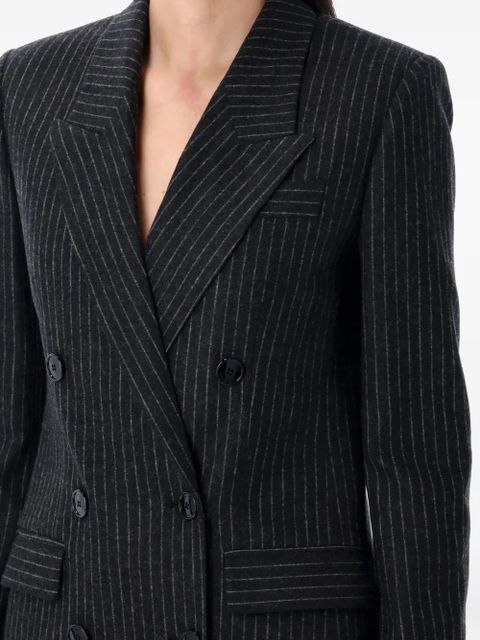 ISABEL MARANT Jevima pinstriped blazer - Grey