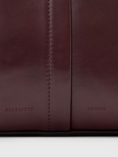 AllSaints torebka skórzana ARA kolor czerwony W166XD