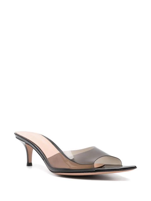 Gianvito Rossi 55mm Elle mules - Black - zdjęcie produktu nr 2