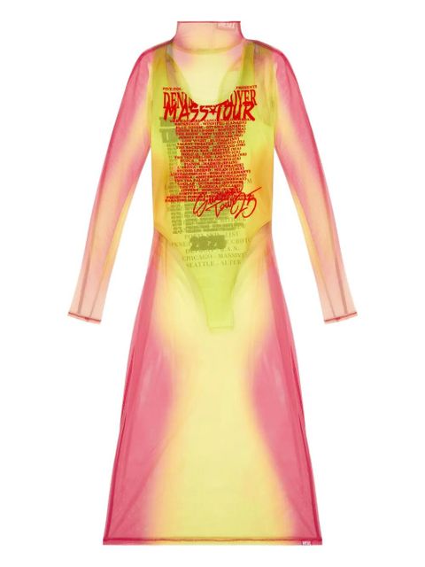 Diesel Remaster Capsule D-Afnic midi dress - Pink - zdjęcie produktu nr 1