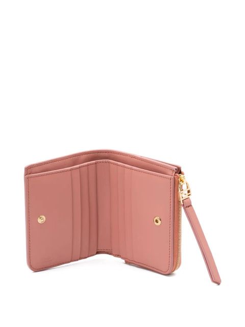 FENDI quilted zip-around wallet - Pink