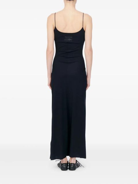 MM6 Maison Margiela spaghetti-strap maxi dress - Black