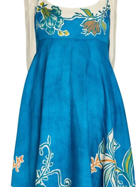 ALEMAIS Luda floral-print maxi dress - Blue - zdjęcie produktu nr 2