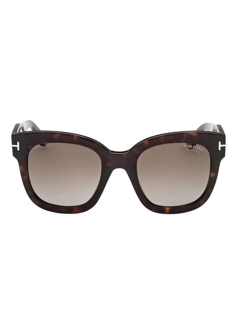 TOM FORD Eyewear square-frame sunglasses - Brown - zdjęcie produktu nr 1
