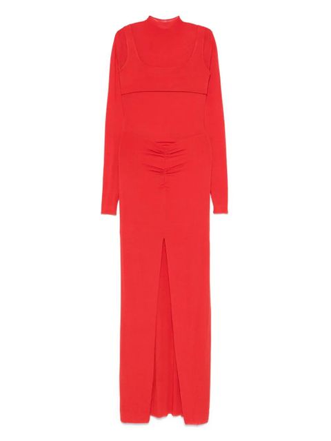 MANURÍ Camille dress - Red - zdjęcie produktu nr 1