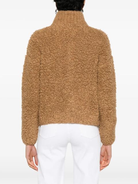 Max Mara Oggetti zip-up cardigan - Brown