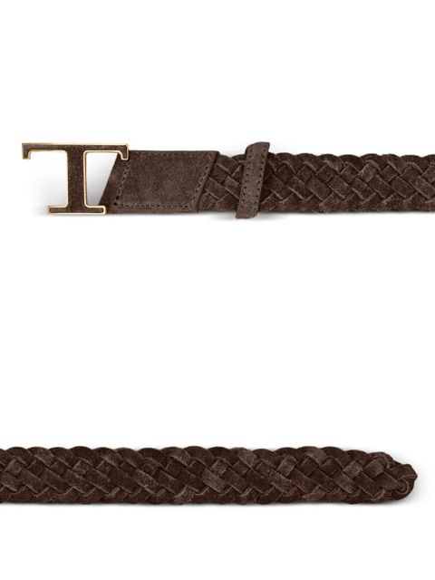 Tod's suede belt - Brown - zdjęcie produktu nr 2