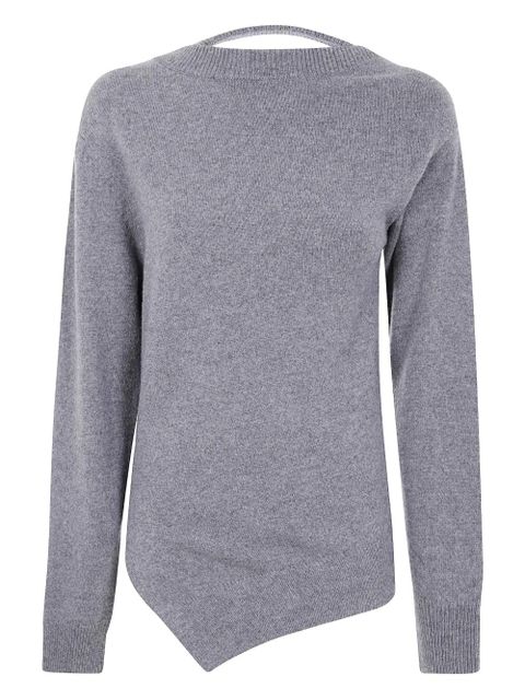 Róhe Two-Way Deconstructed sweater - Grey - zdjęcie produktu nr 2