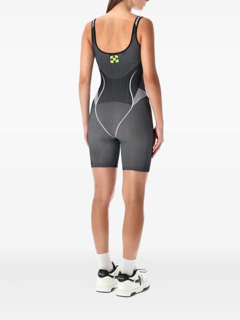 Off-White Race Logo Arrow Seamless playsuit - Grey - zdjęcie produktu nr 2
