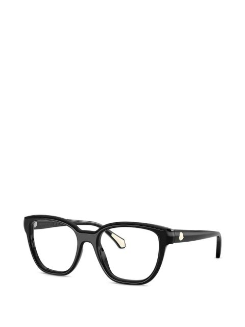 Moncler Eyewear geometric-frame glasses - Black - zdjęcie produktu nr 2