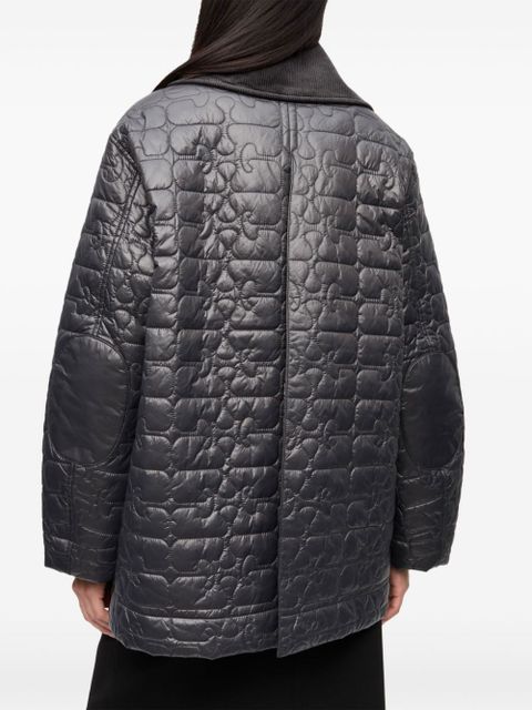GANNI quilted jacket - Grey