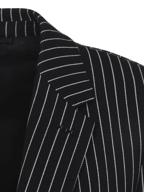 TOM FORD pinstripe blazer - Black