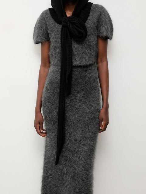 Answear.LAB kaptur z wełną merino